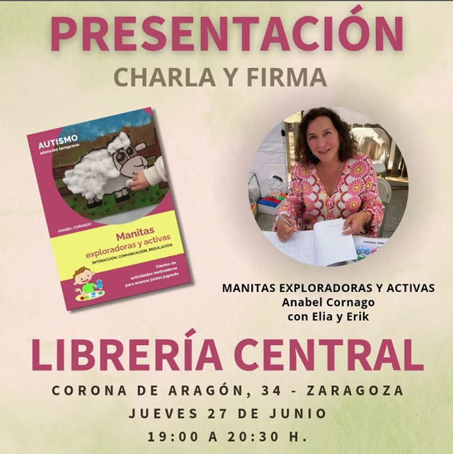 Anabel Cornago nos hablará de su libro 'Manitas exploradoras y activas'